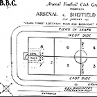 www.radioiloveit.com | BBC Radio sports reporters used this football field square map during live soccer game broadcasts
