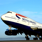 British Airways, airplane, take-off