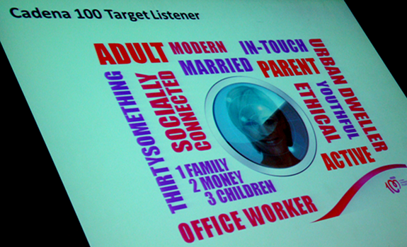 Cadena 100, target listener, brand values