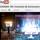 Cadena 100, YouTube channel, 20th Anniversary Concert