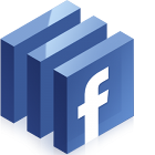 Facebook logo, Facebook icon, Facebook social media icon