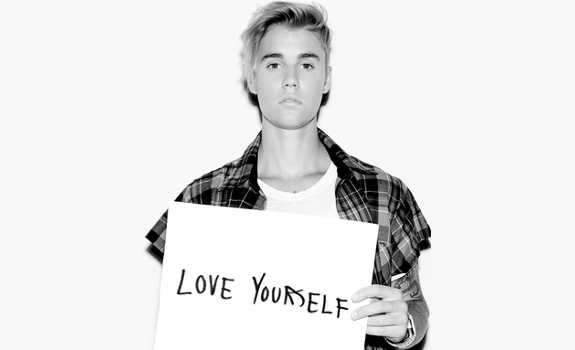 Love Yourself, Justin Bieber, single cover
