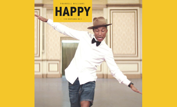 Happy by Pharrell Williams is an example of a long-lasting record that remained a Stay Current for several months (image: Back Lot Music / Columbia Records)