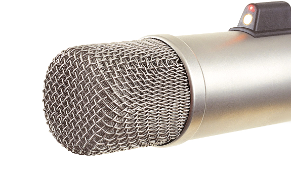 The RØDE Broadcaster microphone has a 1-inch diaphragm capsule (image: RØDE)